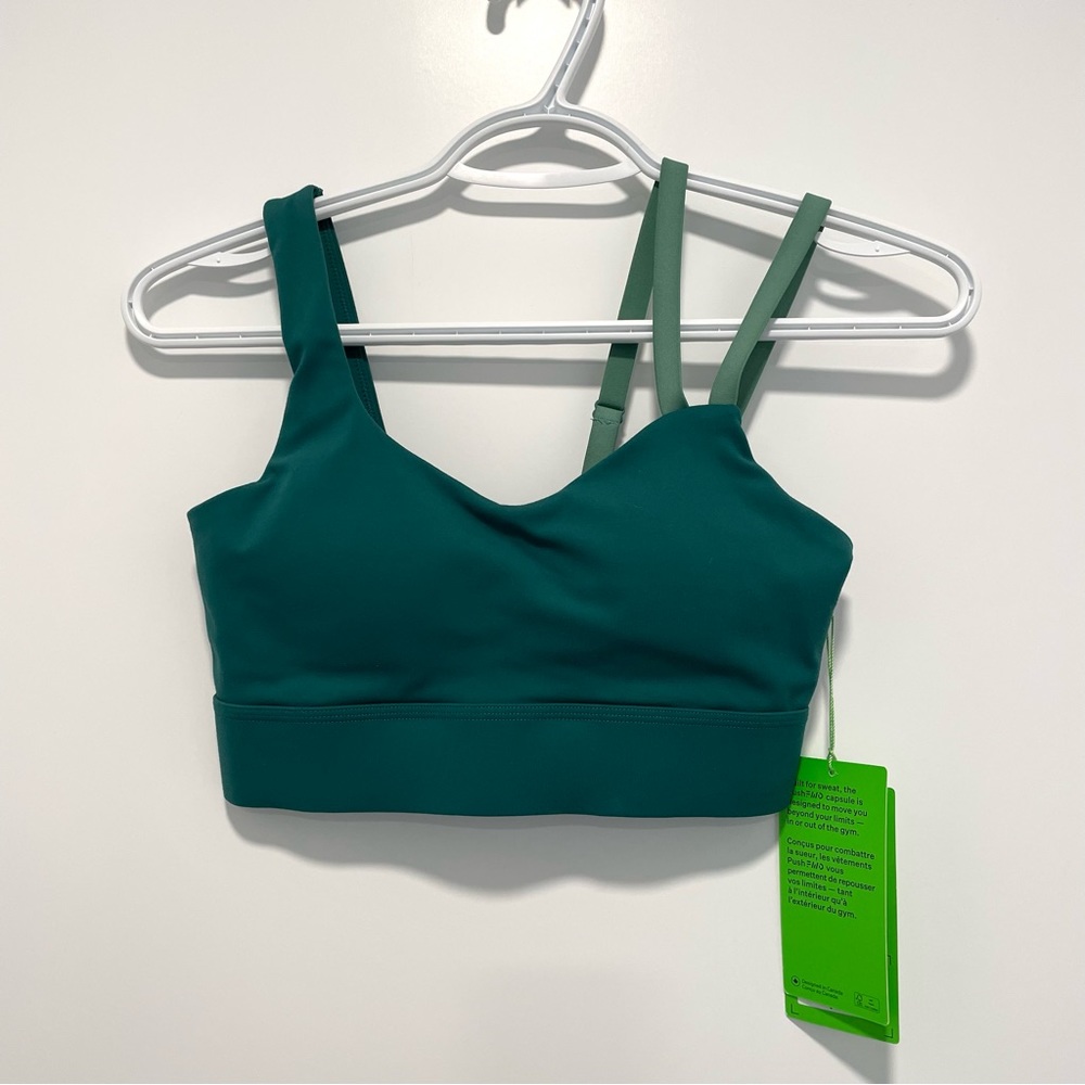 NEW FWD Push Asymmetrical Sports Bra (size XS)
